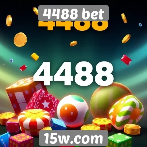 Variedade de jogos disponíveis na plataforma 4488 bet